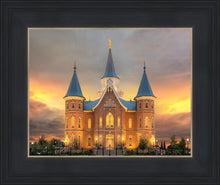 Load image into Gallery viewer, Provo City Center Temple Burning Sky
