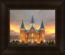 Load image into Gallery viewer, Provo City Center Temple Burning Sky
