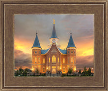 Load image into Gallery viewer, Provo City Center Temple Burning Sky
