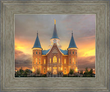 Load image into Gallery viewer, Provo City Center Temple Burning Sky

