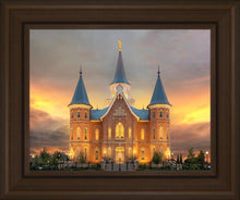 Load image into Gallery viewer, Provo City Center Temple Burning Sky
