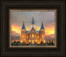 Load image into Gallery viewer, Provo City Center Temple Burning Sky
