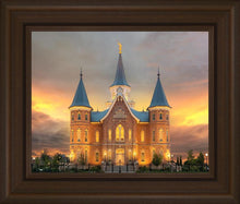 Load image into Gallery viewer, Provo City Center Temple Burning Sky
