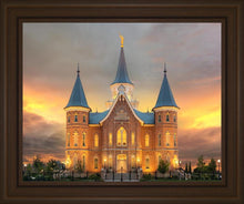 Load image into Gallery viewer, Provo City Center Temple Burning Sky
