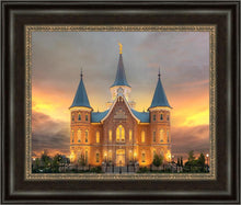 Load image into Gallery viewer, Provo City Center Temple Burning Sky
