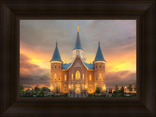 Load image into Gallery viewer, Provo City Center Temple Burning Sky
