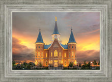 Load image into Gallery viewer, Provo City Center Temple Burning Sky

