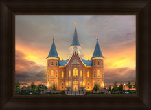 Load image into Gallery viewer, Provo City Center Temple Burning Sky
