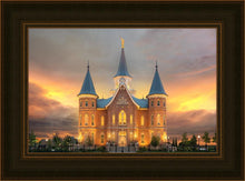 Load image into Gallery viewer, Provo City Center Temple Burning Sky
