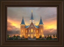 Load image into Gallery viewer, Provo City Center Temple Burning Sky
