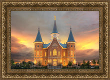 Load image into Gallery viewer, Provo City Center Temple Burning Sky
