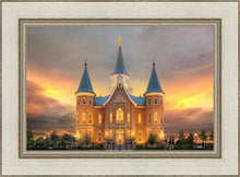 Load image into Gallery viewer, Provo City Center Temple Burning Sky
