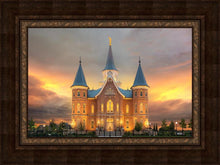 Load image into Gallery viewer, Provo City Center Temple Burning Sky
