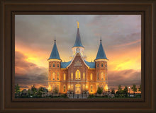 Load image into Gallery viewer, Provo City Center Temple Burning Sky
