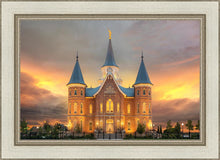 Load image into Gallery viewer, Provo City Center Temple Burning Sky
