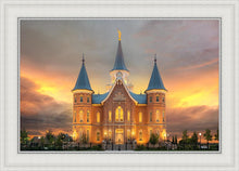 Load image into Gallery viewer, Provo City Center Temple Burning Sky

