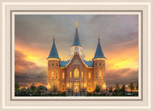 Load image into Gallery viewer, Provo City Center Temple Burning Sky
