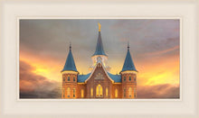Load image into Gallery viewer, Provo City Center Temple Burning Sky
