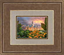 Load image into Gallery viewer, Provo City Center Temple Orange Flowers
