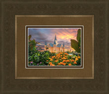 Load image into Gallery viewer, Provo City Center Temple Orange Flowers
