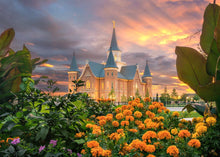 Load image into Gallery viewer, Provo City Center Temple Orange Flowers
