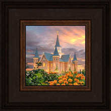 Load image into Gallery viewer, Provo City Center Temple Orange Flowers
