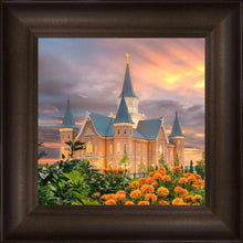 Load image into Gallery viewer, Provo City Center Temple Orange Flowers
