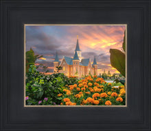 Load image into Gallery viewer, Provo City Center Temple Orange Flowers
