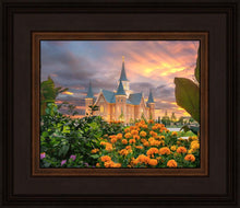 Load image into Gallery viewer, Provo City Center Temple Orange Flowers
