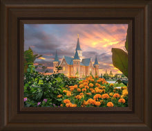 Load image into Gallery viewer, Provo City Center Temple Orange Flowers
