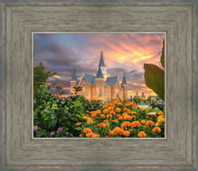 Load image into Gallery viewer, Provo City Center Temple Orange Flowers
