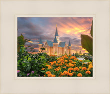 Load image into Gallery viewer, Provo City Center Temple Orange Flowers
