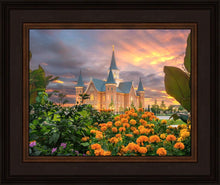 Load image into Gallery viewer, Provo City Center Temple Orange Flowers
