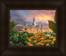 Load image into Gallery viewer, Provo City Center Temple Orange Flowers
