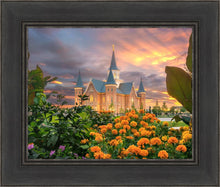 Load image into Gallery viewer, Provo City Center Temple Orange Flowers
