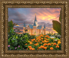 Load image into Gallery viewer, Provo City Center Temple Orange Flowers
