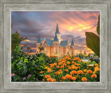 Load image into Gallery viewer, Provo City Center Temple Orange Flowers
