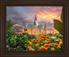 Load image into Gallery viewer, Provo City Center Temple Orange Flowers
