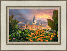 Load image into Gallery viewer, Provo City Center Temple Orange Flowers
