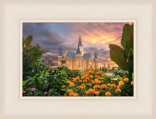 Load image into Gallery viewer, Provo City Center Temple Orange Flowers
