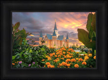 Load image into Gallery viewer, Provo City Center Temple Orange Flowers
