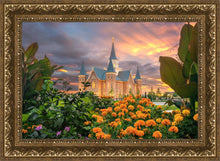 Load image into Gallery viewer, Provo City Center Temple Orange Flowers

