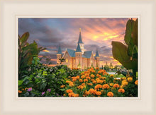 Load image into Gallery viewer, Provo City Center Temple Orange Flowers
