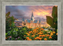Load image into Gallery viewer, Provo City Center Temple Orange Flowers
