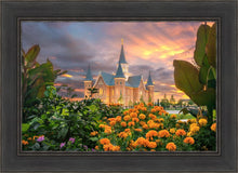 Load image into Gallery viewer, Provo City Center Temple Orange Flowers
