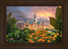 Load image into Gallery viewer, Provo City Center Temple Orange Flowers
