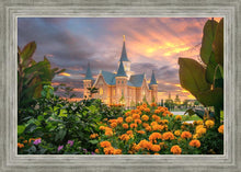 Load image into Gallery viewer, Provo City Center Temple Orange Flowers
