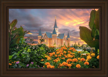 Load image into Gallery viewer, Provo City Center Temple Orange Flowers
