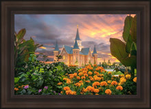 Load image into Gallery viewer, Provo City Center Temple Orange Flowers
