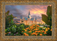 Load image into Gallery viewer, Provo City Center Temple Orange Flowers
